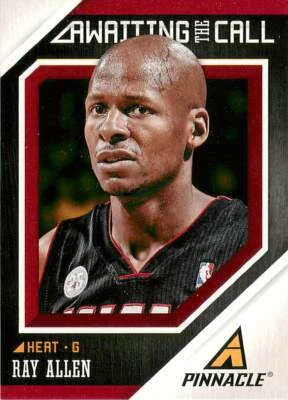 Ray Allen 2013-14 Pinnacle Esperando la llamada #10 Heat  Foto 1 de 2