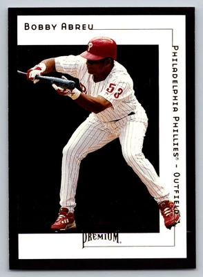 2001 Fleer Premium #18 Bobby Abreu - Image 1 of 2
