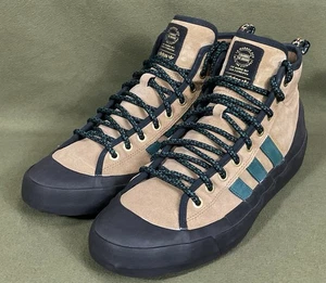 adidas MATCHCOURT HI HIGH RX3 Trail Raw Desert Winterized Hiking Boot men 10.5 - Picture 1 of 18