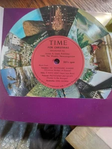 Old 33 RPM Soundsheet - Time Magazine - Time for Christmas - Picture 1 of 1