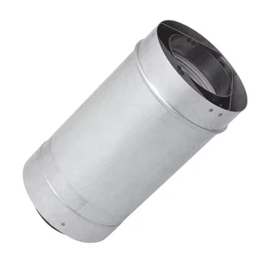 Rheem RTG20151C-1 24" Entlüftungslänge 3" x 5" Edelstahl konzentrische Entlüftung - Bild 1 von 2