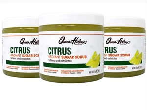 3 Pack - Queen Helene Citrus Radiant Sugar Scrub, Softens and Exfoliates, 20 OZ - Picture 1 of 3