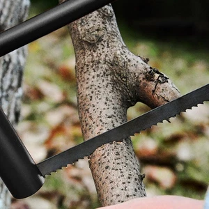 BLACK Folding Wood Saw Aluminium Alloy Hand Saw Mini Garden Bucksaw For Woo DY - Picture 1 of 7