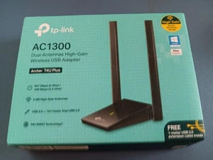TP-Link Archer T4U Plus AC1300 Dual Band USB Wifi Adapter - Afbeelding 1 van 4