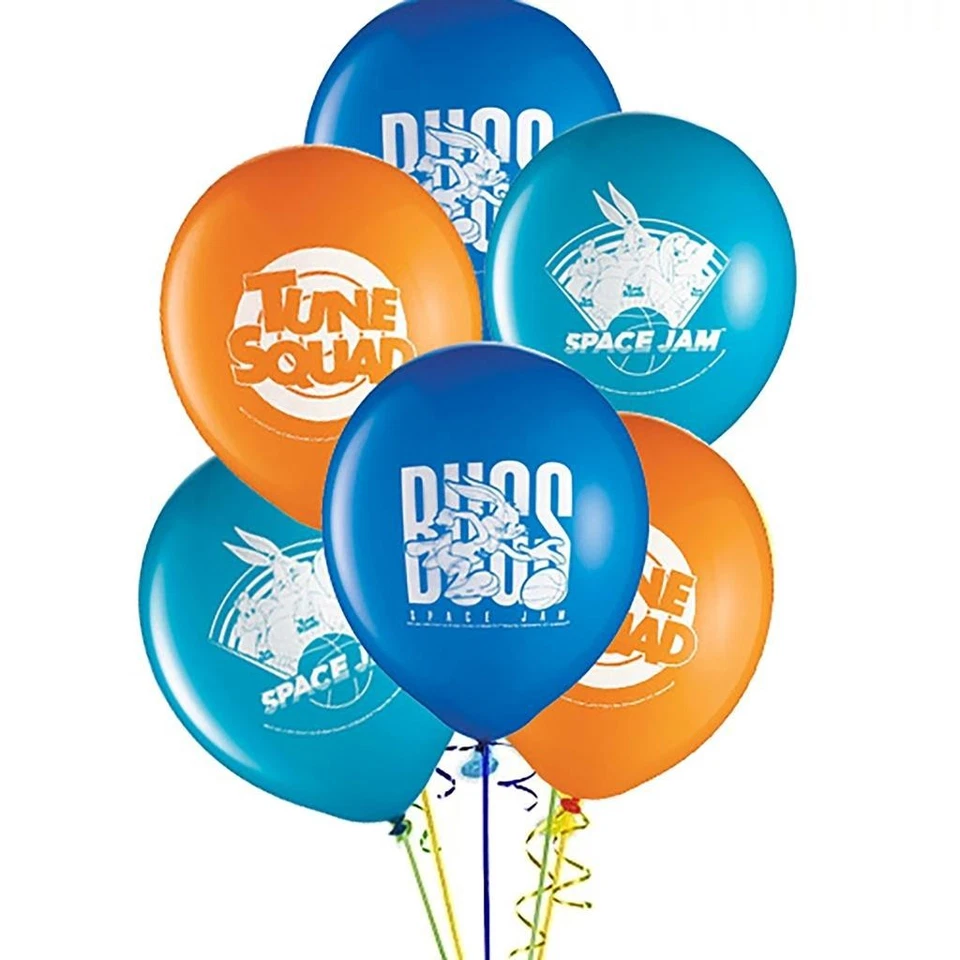 Space Jam A New Legacy Ramo Globo Látex Suministros Fiesta Cumpleaños 6 Piezas Foto 1 de 1