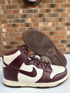 Nike Dunk High Borgoña Blanco Crush 2022 DD1869-601 Mujer Talla 9 - Imagen 1 de 9