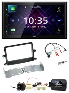 JVC DAB 2DIN Lenkrad Bluetooth USB Autoradio für Mitsubishi L200 06-15 - Bild 1 von 11
