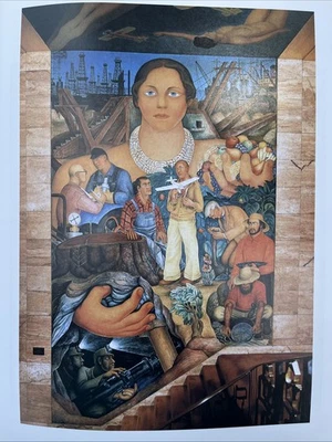 Mural “Alegoría de California” 1931 DIEGO RIVERA BOLSA DE VALORES DE SAN FRANCISCO Foto 1 de 3