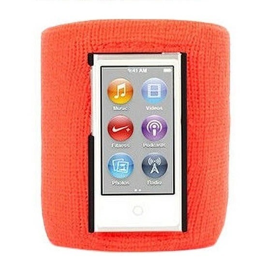 Griffin Orange SportCuff Wristband case for iPod nano (7th gen.) - Image 1 of 1