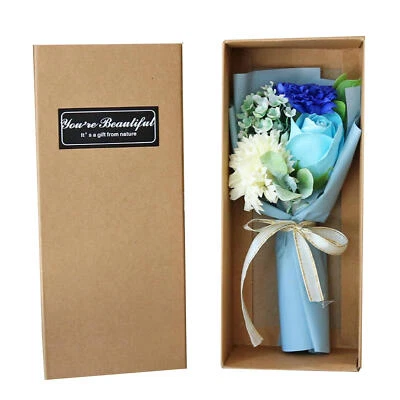 1 * Новый День святого Валентина свадебный декор ароматизированное мыло цветок букет с подарочной коробкой - Изображение 1 из 4