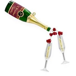 2009 Hallmark Ornament ~ A Toast To Love ~ QXG6082~  NIB - Picture 1 of 1