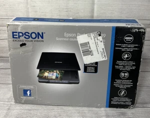 Epson Perfection V39 Flatbed Scanner - Black Brand New/Open Box - Bild 1 von 6