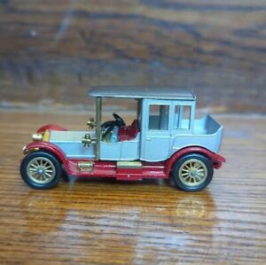 Vintage Lesney Matchbox Models of Yesteryear 1912 Rolls-Royce Y-7 Red Roof