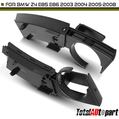 2x Portavasos para BMW Z4 E85/E86 2003 2004 2005 2006 2007 2008 lado izquierdo y derecho Foto 1 de 4