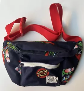 SANTA CRUZ x HERSCHEL - SLASHER BUM BAG - KEITH MEEK SKATEBOARDING - Picture 1 of 4