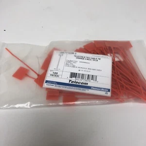 THOMAS & BETTS WETY153M-3 IDENTIFICATION TAG CABLE TIE 4 INCH NEW pack of 100 - Picture 1 of 3