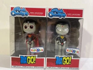 Rock Candy Teen Titans Go! ~RAVEN~ Set of 2 (Red and Grey/White) TRU Exclusive - Picture 1 of 9