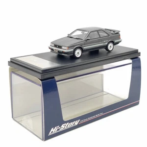 1/43 Hi-Story Subaru Leone RX II 1986 gris HS319GY modelo de coche colección - Imagen 1 de 8