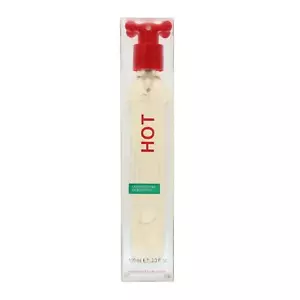 Benetton Hot 100ml Eau de Toilette Spray for Unisex EDT NEW - Picture 1 of 3