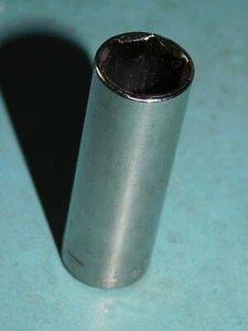 1/2 Deep Socket 1/4" Dr 6 pt Craftsman 43589 USA #2 - Imagen 1 de 4