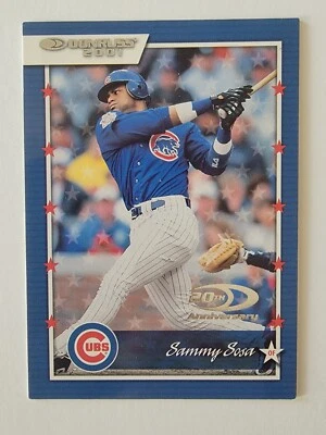 2001 Donruss 20th Anniversary Sammy Sosa #23 Chicago Cubs - Image 1 of 2