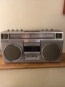 Vintage Panasonic RX-5030 AM/FM Radio Cassette Tape Deck Boombox LED Meter WORKS - Picture 1 of 20