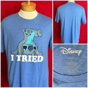 PERFECT Lilo Stitch Disney Shirt Size Large I Tried Cute Movie TV Show - Picture 1 of 7