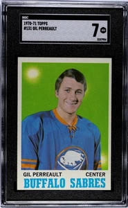 1970 Topps #131 Gil Perreault Rookie HOF SGC 7 - JUST GRADED - Picture 1 of 2