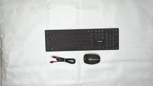 *READ* Cherry Dw 9100 Slim Wireless Keyboard And Mouse Set Combo - Picture 1 of 5