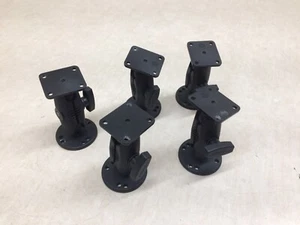 Lot of 5 Ram 1" Ball Mounts w/ ARKON 2.25" Arm & 2" x 1.75" Rectangle Bracket - Picture 1 of 11