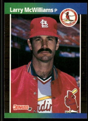 1989 Donruss #516 Larry McWilliams - Image 1 of 2