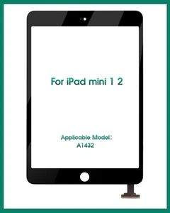Touchscreen Digitizer für iPad Mini 1/2 A1432 A1454 A1455 A1489 A1490 - Bild 1 von 2