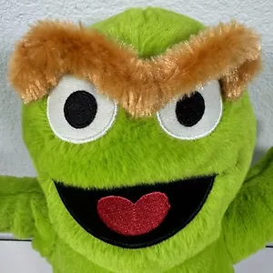 Sesame Street Oscar the Grouch Large 12-inch Soft Plush Stuffed Toy Licensed NEW - Picture 1 of 12