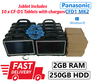 Joblot 10 x MK2 Fast Panasonic Toughbook CF-D1 Intel 847 Diagnostic 13.3" Tablet