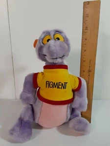 Vintage Tag Error 1982 Disneyland Walt Disney World Figment Purple Dragon Plush - Picture 1 of 11
