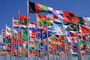 18'x12' 1.5ft x 1ft Sleeved Polyester Courtesy Flag 180+ designs FREE P&P - Picture 1 of 207