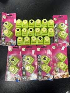 Enorme lotto (29) pugni di carta Kars clip punch scrapbooking nuovissimo spedizione gratuita - Foto 1 di 2