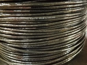 10 GAUGE THHN WIRE BLACK 25 FEET EA THWN 600V COPPER STRANDED - Picture 1 of 1