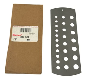 Starrett Letter Size Drill Gage A to Z USA Made 50718 - Picture 1 of 1