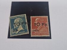 Frankreich 1928: 2 Werte Ile-de-France, (beide) geprüft,Mi.Nr.230/231 aus HN!L38