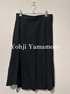 Yohji Yamamoto Black Flare Skirt 2 M Condition A JAPAN - Picture 1 of 9