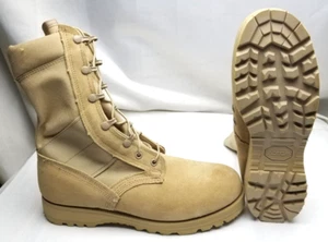 Botas de combate militares de EE. UU. Belleville DST clima cálido 3,5N tostadas del desierto - Imagen 1 de 6