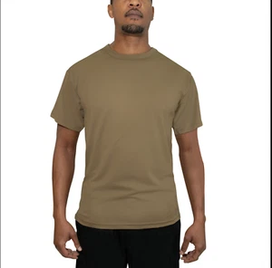 Camiseta marrón Rothco secado rápido absorbe la humedad 67940 - Imagen 1 de 3