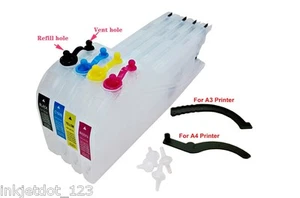 Cartucho precargado grande recargable para Brother LC71 75 MFC-J625W J825W J835w - Imagen 1 de 1
