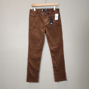 NWT Kut From The Kloth Cognac Corduroy Pants Size 4 - Picture 1 of 12