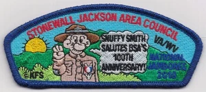 JSP - STONEWALL JACKSON AREA COUNCIL - 2010 NJ -SNUFFY SMITH SALUTES BSA'S 100TH - Picture 1 of 1