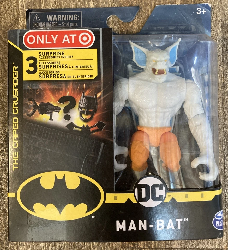 DC Spin Master White Man-Bat 2020 primera edición variación exclusiva de Target Foto 1 de 4