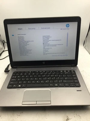 HP PROBOOK 645 G1 - BOOTS TO BIOS - AMD A10 - NO RAM - READ DESCRIPTION - BB! - Image 1 of 4