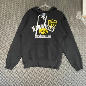 Iowa Hawkeyes schwarz sportlich J. America Pullover Hoodie Sweater Herren Gr. Small - Bild 1 von 7