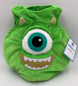 Pottery Barn Kids Disney Pixar Green Monsters Inc Mike Costume Size 6-12M #253